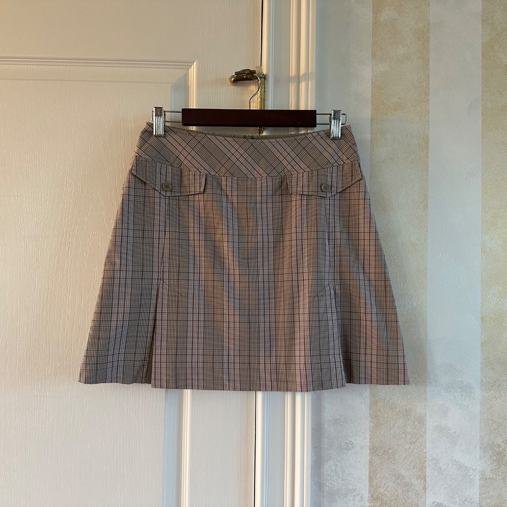 Plaid Golf skort size 2